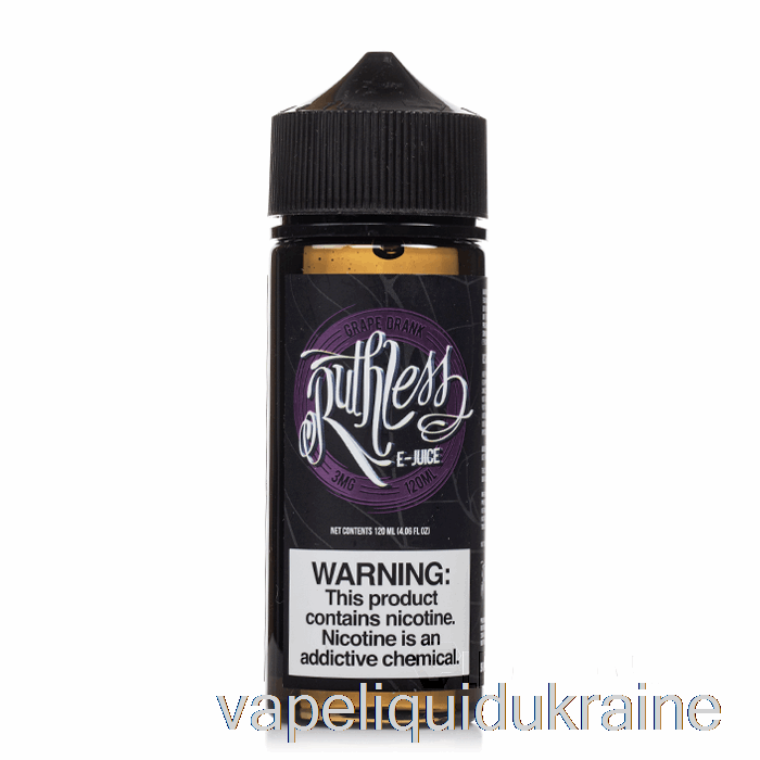 Vape Liquid Ukraine Grape Drank - Ruthless Vapor - 120mL 0mg